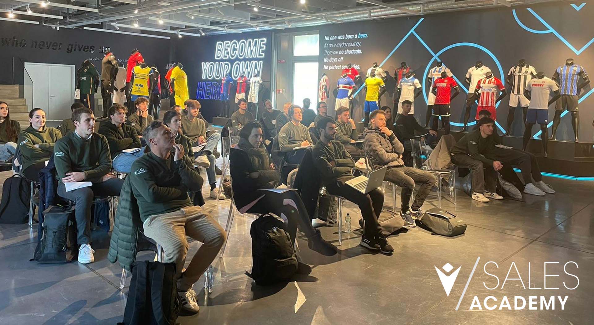 Macron Sales Academy… real in-the-field experience!